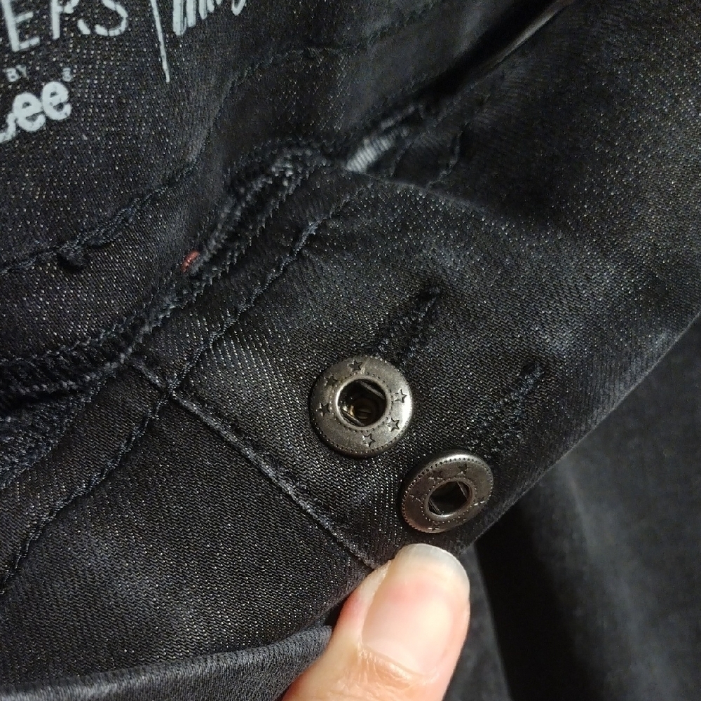Lee Riders Indigo Black Denim - Picture 7 of 16